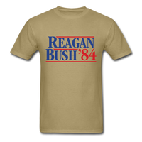 Load image into Gallery viewer, Reagan Bush 84 Unisex Classic T-Shirt - khaki
