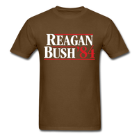 Load image into Gallery viewer, Reagan Bush 84 Unisex Classic T-Shirt - brown
