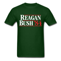Load image into Gallery viewer, Reagan Bush 84 Unisex Classic T-Shirt - forest green
