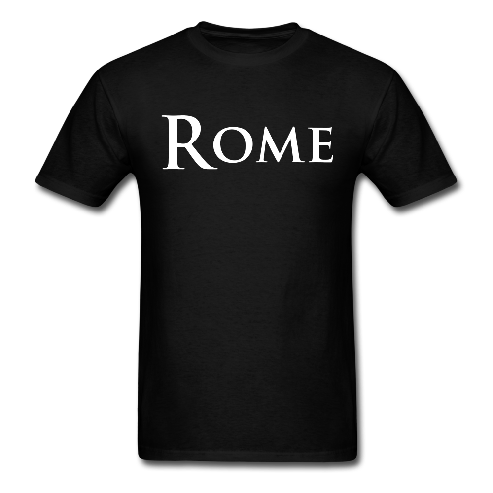 Rome Italy Unisex Classic T-Shirt - black