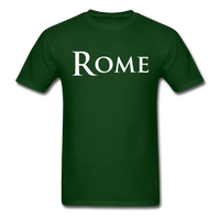 Load image into Gallery viewer, Rome Italy Unisex Classic T-Shirt - forest green
