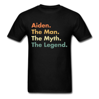 Load image into Gallery viewer, Aiden The Man The Myth The Legend Unisex Classic T-Shirt - black
