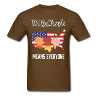 Load image into Gallery viewer, We The People Means Everyone Unisex Classic T-Shirt - brown
