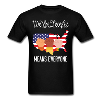 Load image into Gallery viewer, We The People Means Everyone Unisex Classic T-Shirt - black
