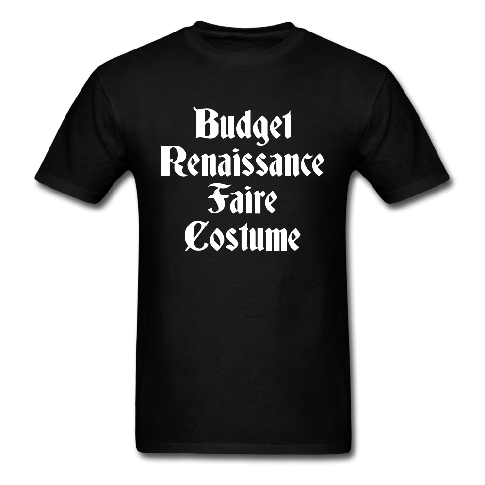 Budget Renaissance Faire Costume Unisex Classic T-Shirt - black