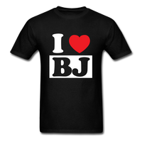Load image into Gallery viewer, I Love BJ Unisex Classic T-Shirt - black
