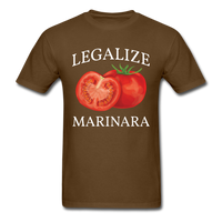 Load image into Gallery viewer, Legalize Marinara Unisex Classic T-Shirt - brown
