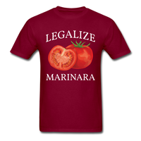 Load image into Gallery viewer, Legalize Marinara Unisex Classic T-Shirt - burgundy
