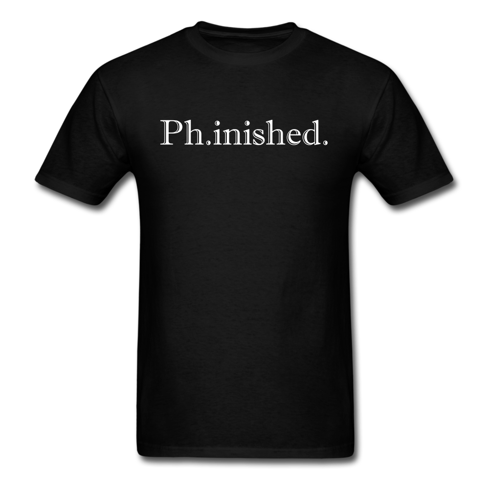 Phinished Unisex Classic T-Shirt - black