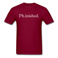 Load image into Gallery viewer, Phinished Unisex Classic T-Shirt - burgundy
