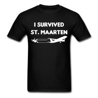 Load image into Gallery viewer, I Survived St Maarten Unisex Classic T-Shirt - black
