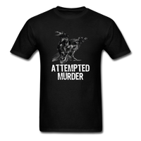Load image into Gallery viewer, Attempted Murder Two Crows Unisex Classic T-Shirt - black
