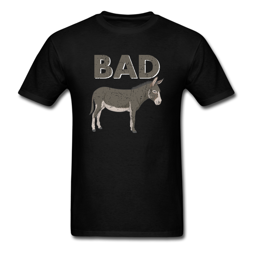 Bad Ass Donkey Unisex Classic T-Shirt - black