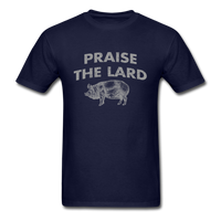 Load image into Gallery viewer, Praise The Lard Unisex Classic T-Shirt - navy
