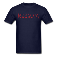 Load image into Gallery viewer, Redrum The Shining Unisex Classic T-Shirt - navy
