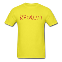 Load image into Gallery viewer, Redrum The Shining Unisex Classic T-Shirt - yellow
