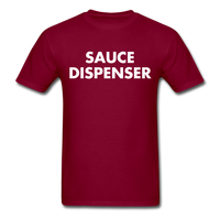 Load image into Gallery viewer, Sauce Dispenser Unisex Classic T-Shirt - burgundy
