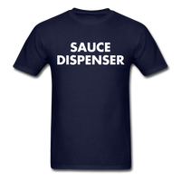 Load image into Gallery viewer, Sauce Dispenser Unisex Classic T-Shirt - navy
