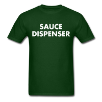 Load image into Gallery viewer, Sauce Dispenser Unisex Classic T-Shirt - forest green
