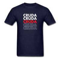 Load image into Gallery viewer, Cruda Cruda Cruda Unisex Classic T-Shirt - navy

