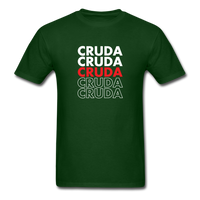 Load image into Gallery viewer, Cruda Cruda Cruda Unisex Classic T-Shirt - forest green

