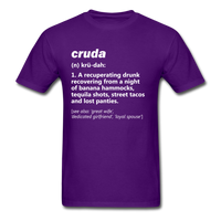 Load image into Gallery viewer, Cruda Definition Unisex Classic T-Shirt - purple
