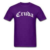 Load image into Gallery viewer, Cruda Old English Unisex Classic T-Shirt - purple
