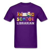 Load image into Gallery viewer, School Librarian Unisex Classic T-Shirt - purple

