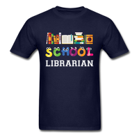 Load image into Gallery viewer, School Librarian Unisex Classic T-Shirt - navy
