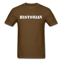 Load image into Gallery viewer, Historian Unisex Classic T-Shirt - brown
