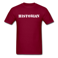Load image into Gallery viewer, Historian Unisex Classic T-Shirt - burgundy
