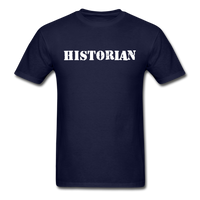 Load image into Gallery viewer, Historian Unisex Classic T-Shirt - navy
