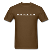 Load image into Gallery viewer, Mathematician Unisex Classic T-Shirt - brown
