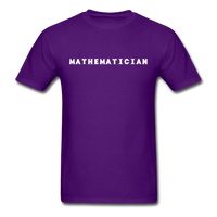 Load image into Gallery viewer, Mathematician Unisex Classic T-Shirt - purple
