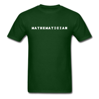 Load image into Gallery viewer, Mathematician Unisex Classic T-Shirt - forest green
