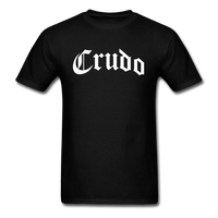 Load image into Gallery viewer, Crudo Old English Unisex Classic T-Shirt - black
