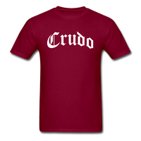 Load image into Gallery viewer, Crudo Old English Unisex Classic T-Shirt - burgundy
