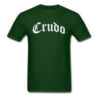 Load image into Gallery viewer, Crudo Old English Unisex Classic T-Shirt - forest green
