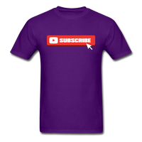 Load image into Gallery viewer, Subscribe Unisex Classic T-Shirt - purple

