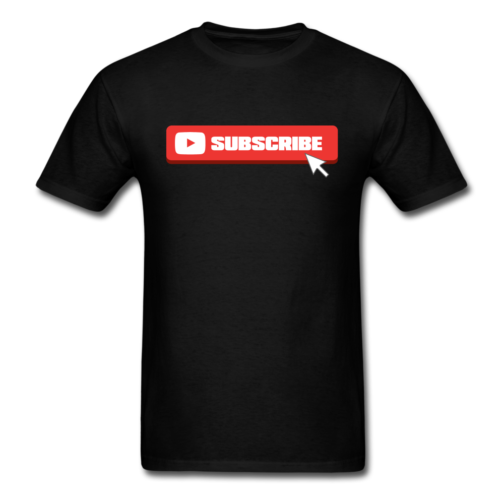 Subscribe Unisex Classic T-Shirt - black