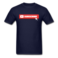 Load image into Gallery viewer, Subscribe Unisex Classic T-Shirt - navy
