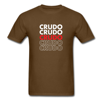 Load image into Gallery viewer, Crudo Crudo Crudo Unisex Classic T-Shirt - brown
