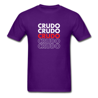 Load image into Gallery viewer, Crudo Crudo Crudo Unisex Classic T-Shirt - purple
