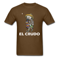 Load image into Gallery viewer, El Crudo Loteria Style Unisex Classic T-Shirt - brown

