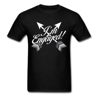Load image into Gallery viewer, I&#39;m Engaged Unisex Classic T-Shirt - black
