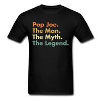 Load image into Gallery viewer, Pop Joe The Man The Myth The Legend Unisex Classic T-Shirt - black
