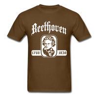 Load image into Gallery viewer, Beethoven 1760-1830 Unisex Classic T-Shirt - brown
