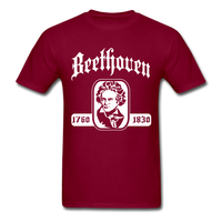 Load image into Gallery viewer, Beethoven 1760-1830 Unisex Classic T-Shirt - burgundy
