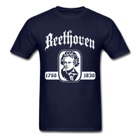 Load image into Gallery viewer, Beethoven 1760-1830 Unisex Classic T-Shirt - navy
