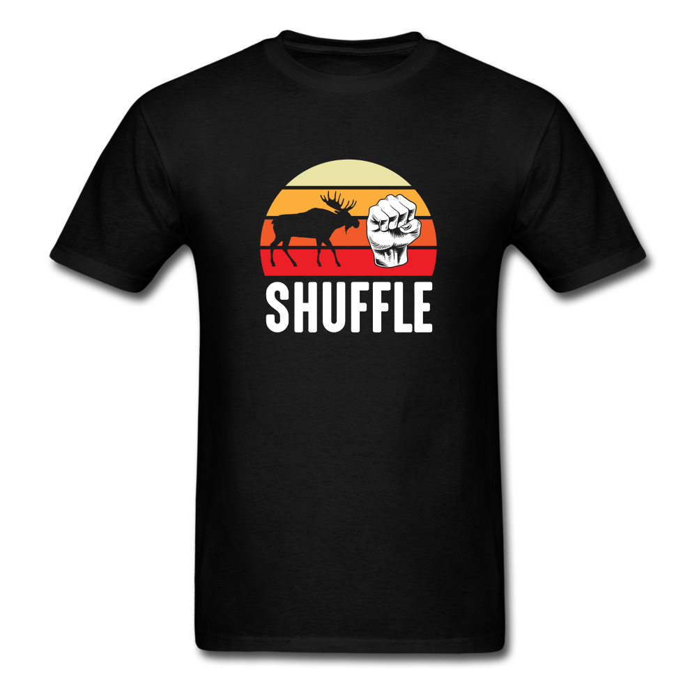 Moose Knuckle Shuffle Unisex Classic T-Shirt - black